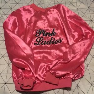 Pink Ladies Button Up Jacket
